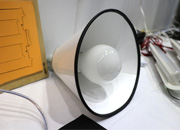 MCPETを使用した光反射笠写真2